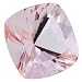 Jewelry : Morganite 11x11 MM Cushion: 4.83 Carats from the mines of Madagascar - Cushion Cut - FREE Beautiful Gemstone Box, FREE Gemstone Information card by GIA Gemologist Michael Valitutti