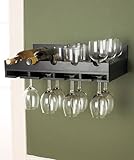 present Wall Wine Rack - Black