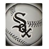Chicago White Sox Fleece MLB Blanket (Flashball Series) by Northwest (50""x60"")
