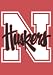 University of Nebraska Huskers Large House Flag h