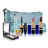 Estee Lauder Travel Set (Turquoise with Zipper) 7 Piece Set