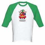 Wiggles Shirts - Shadow Car Youth Baseball Jersey T-Shirt