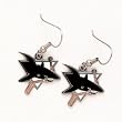 San Jose Sharks Dangle Earrings