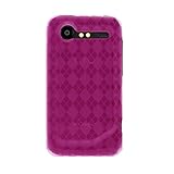 Amzer AMZ91054 Luxe Argyle High Gloss TPU Soft Gel Skin Case For HTC DROID  ....
