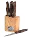 Chicago Cutlery Walnut Signature 7-Piece Steak Knife Block Set