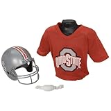 Ohio State Buckeyes Youth Ncaa Helmet And Jersey Set