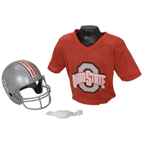 (BSS) - Franklin Sports - Ohio State Buckeyes Youth NCAA Helmet and Jersey Set