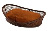 Outdoor Living : Suncast 36-Inch Woven Resin Basket