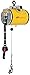 Ingersoll-Rand - ZAW050080SHM - Air Cable Balancer, Swivel Hook Suspension, 500 lb. Max. Capacity, 6-1/2 ft. Hoist Lift