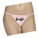 SnowGirl Intimates - Pink Thong Snowboarding Snowmobiling (polaris, yamaha, skidoo arctic cat) at SnowGirl