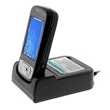AT&T HTC 8925 Tilt 8525 Smartphone 3-In-1 USB Hot Sync Charging Cradle with Spare Battery Charging Slot