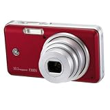 Bundle - GE E1035 Digital Camera Red (10MP x3 zoom, 2.7 LCD, 1600 ISO, Smile, Blink & Face Detection) includes USB Card Reader, Red Hard Case and 4GB Class 6 SDHC Memory Card