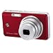 Electronics : Bundle - GE E1035 Digital Camera Red (10MP x3 zoom, 2.7" LCD, 1600 ISO, Smile, Blink & Face Detection) includes USB Card Reader, Red Hard Case and 8GB Class 6 SDHC Memory Card