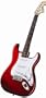 Fender Starcaster Strat and Accessory Pack, Candy Apple Red