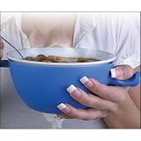 Cool Touch Microwave Bowl With Unique Handle