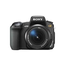 Sony DSLRA350K Camera (14.2 MP) inc 18-70mm lens