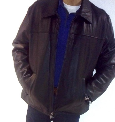 Excelled Genuine Lamb Skin Mens Leather Jacket