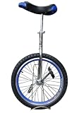 Brand New! In & Out Door Chrome clolored 16 Unicycle