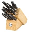 KitchenAid 14-Piece Triple-Rivet Forged Knife Set
