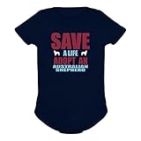 SAVE A LIFE , ADOPT A Australian Shepherd ベビーボディ