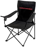 On The Edge Marketing OTE-810019 Camaro Black Folding Chair by On The Edge Marketing