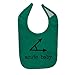 So Relative! Unisex Baby A Cute Baby (Acute Angle) Cotton Baby Bib (Kelly)