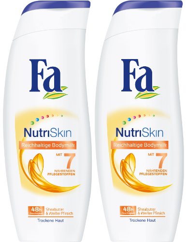 Fa Bodylotion NutriSkin Reichhaltige Pflege, 2er Pack (2 x 400 g)