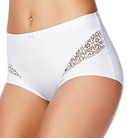 Light Control No VPL Guipure Embroidered High Leg Knickers