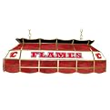 NHL Calgary Flames Stained Glass 40" Lighting Fixture