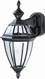 Heath Zenith SL-4291-BK Cast Aluminum Motion Activated Lantern, Black