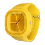Sixron Silicon Jelly Watch Unisex Yellow Gift