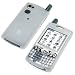 Palm Treo 650, 700w, 700p, 700wx Smartphone Silicone Skin Case (White/clear)