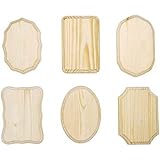 Darice 9179-63 Wooden Assorted Plaque, 7-Inch