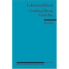 Lekt�reschl�ssel zu Gottfried Benn: Gedichte