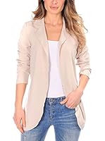 Carla Jones Americana Mujer (Beige)