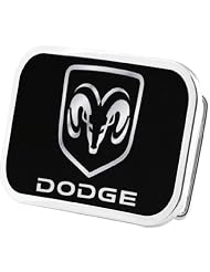 Buckle-Down Dodge Logo Belt Buckle Ram. Black. One Size. by Buckle Down