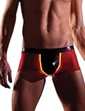 Slick and Wicked LIGHT UP Mens Briefs, ONE SIZE, RED/BLACK