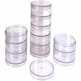 10 Beading Storage Vial Containers Sorting Parts Tray