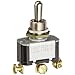 Eaton 7502K13 General Purpose Toggle Switch, AC Rated, Screw Termination, On-Off-On Action, SPDT Contacts