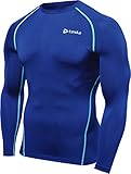 Tesla Men's Cool Dry Compression Baselayer Long Sleeve Baselayer T Shirts R11