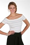 Last Tango Translucent Striped Top