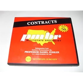 Kaplan PMBR Multistate Bar Exam Audio Review: Contracts CD set 2007 edition. MBE 2007/2008 Law School