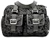 Baby : OiOi Black Floral Diaper Carry All (Black Floral Jacquard Eyelet)