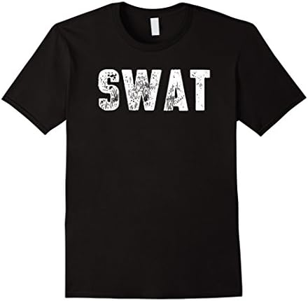 Men's SWAT Team T-Shirt XL Black