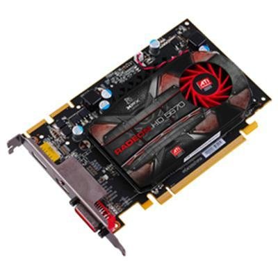XFX ATI Radeon HD 5670 512 MB DDR5 DVI/HDMI/DisplayPort PCI-Express Video Card HD567XYNFC