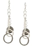 Marciano Carrie Hammered Hoop Earrings
