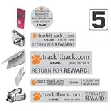 TrackItBack Mobility 5-Pack - Lost & Found Recovery Service