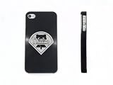 Black Apple Iphone 4 4s 4g Aluminum Back Hard Case Cover Philadelphia Phillies