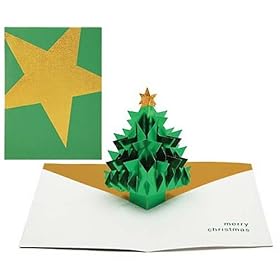 Sabuda Christmas Tree Pop Up Cards