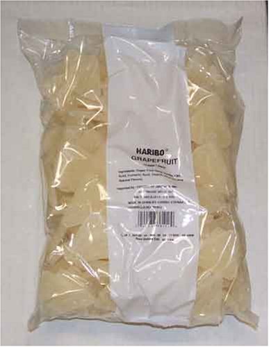 Haribo Gummi Candy, Grapefruit, 5-Pound Bag by Haribo